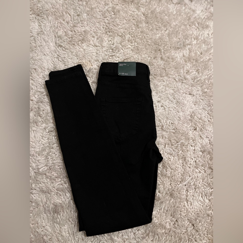 Wild fable black skinny jeans size 0